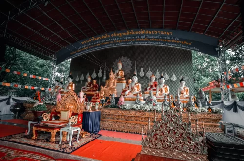 พื้นที่ในส่วนของลานศาลาอเนกประสงค์ ผู้ที่ใช้รถเข็นสามารถเข้าถึงได้